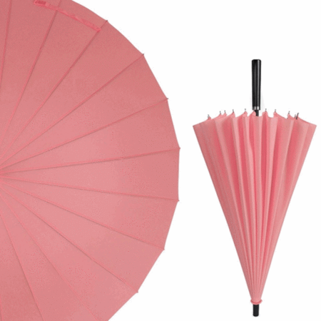 강풍에도 끄떡없는 태풍 튼튼한 대형 장우산 24k 파우치형 골프 우산